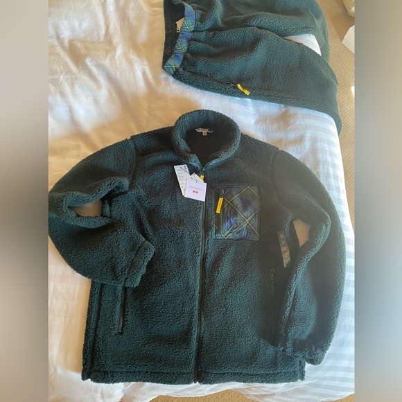 NWT JW Anderson Uniqlo Pile lined fleece set - Picture 7 of 14